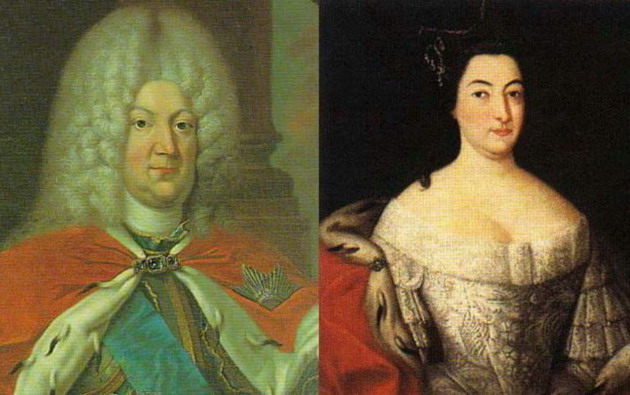 Карл Леопольд и Екатерина Ивановна