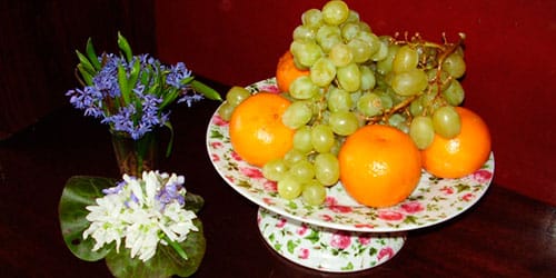 сонник ваза с фруктами